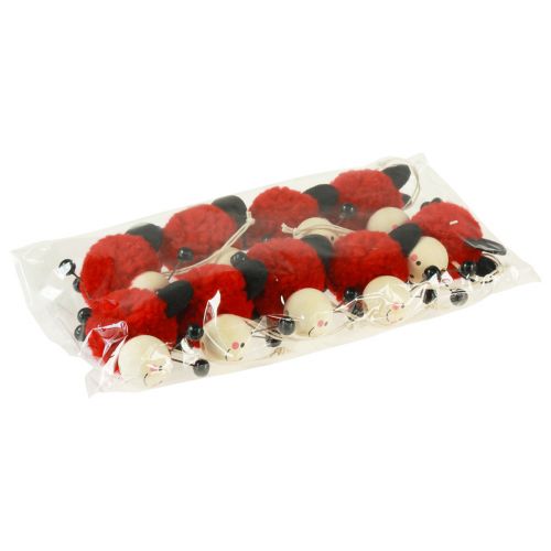 Prodotto Ciondolo coccinella decorazione coccinella 5,5 cm 9 pz