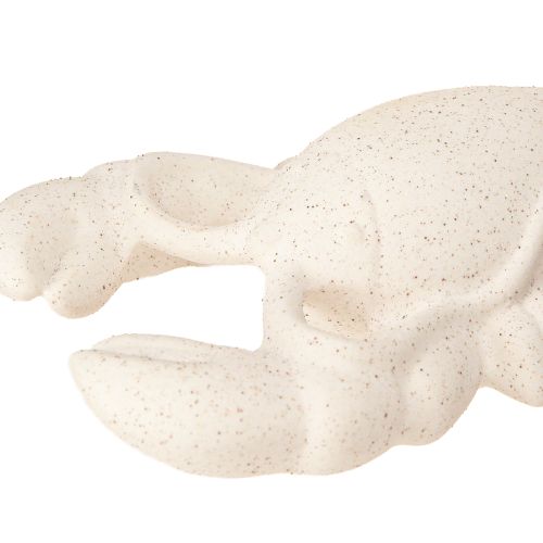 Prodotto Decorazione marittima Figura in ceramica Aragosta bianca 17,5×9×3cm