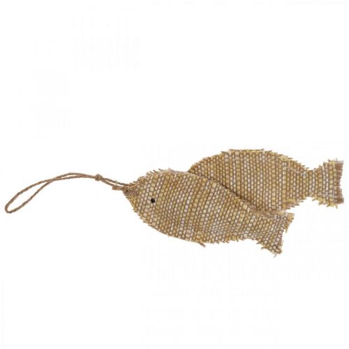 Prodotto Pendente decorativo da appendere marittimo pesce decorativo per appendere H32cm