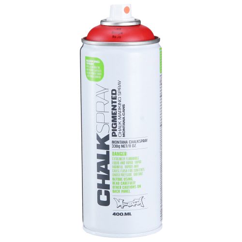 Floristik24 Spray di marcatura in vernice a gesso rosso Montana 400ml