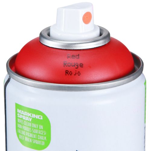 Prodotto Spray di marcatura in vernice a gesso rosso Montana 400ml