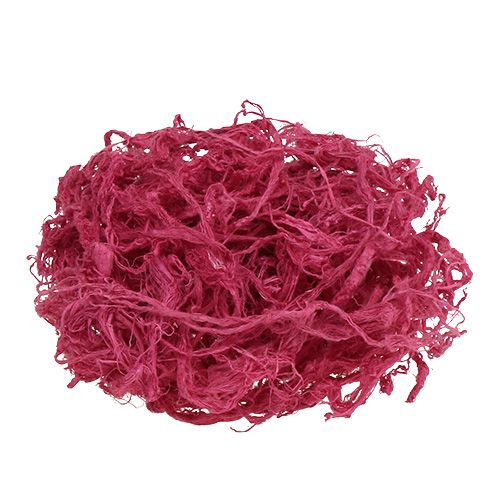 Floristik24 Cotone di gelso rosa 150g