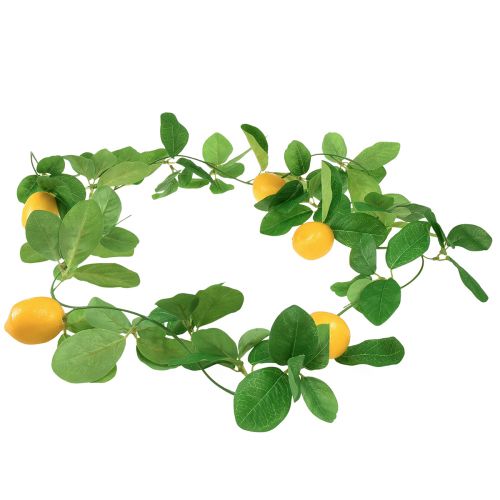 Floristik24 Ghirlanda decorativa mediterranea decorazione limone artificiale 165 cm