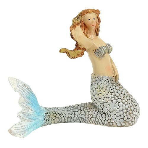 Prodotto Figura da decorare Mermaid Blue 6cm - 9,5cm 3 pezzi