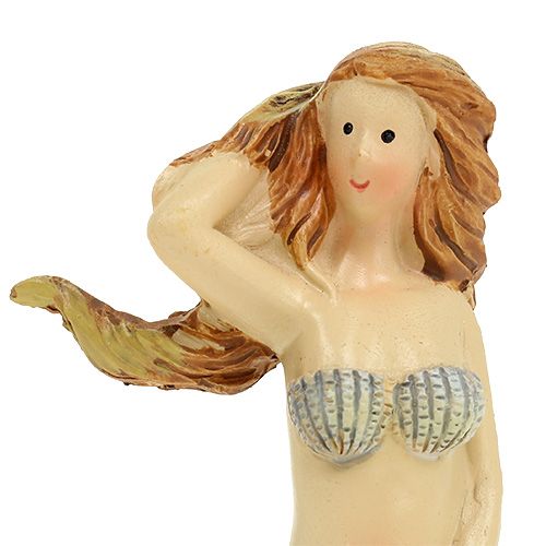 Figura da decorare Mermaid Blue 6cm - 9,5cm 3 pezzi | Floristik24.it