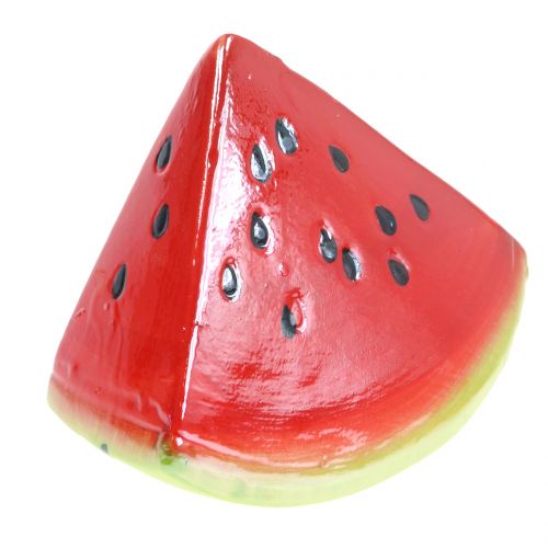 Pezzo di melone in ceramica 12 cm 3 pezzi