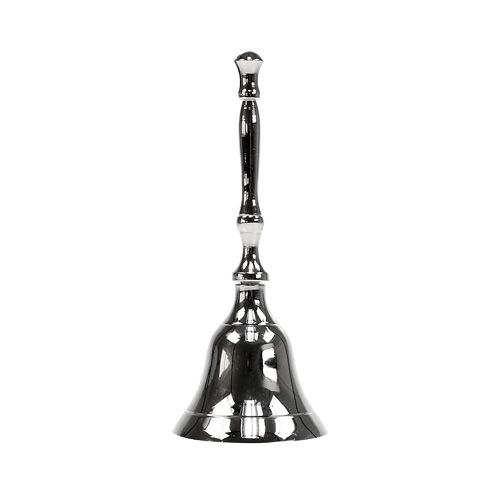 Floristik24 Campanello porta carte menu 12cm argento