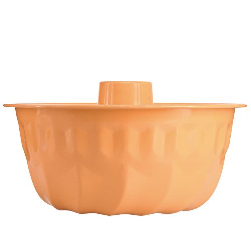 Prodotto Stampo da forno decorativo in metallo Gugelhupf arancione Ø23cm H12cm