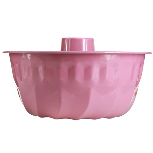 Prodotto Stampo da forno ciotola decorativa in metallo Gugelhupf rosa Ø23cm H12cm