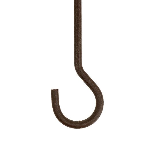 Prodotto Gancio in metallo 15 cm marrone 12 pz