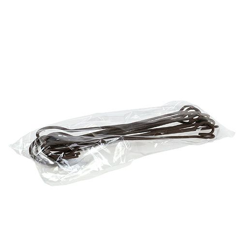 Prodotto Gancio in metallo 15 cm marrone 12 pz