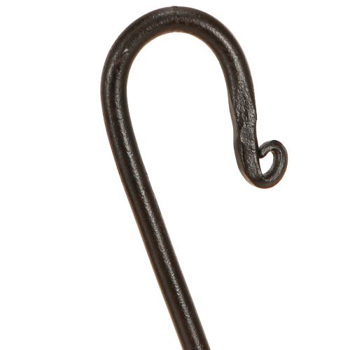 Prodotto Gancio in metallo S gancio per decorazione in nero 8cmx15cm 2pz
