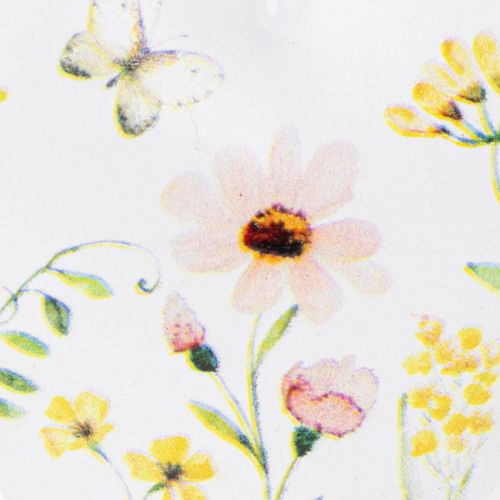 Prodotto Ciondoli a forma di cuore con motivi floreali come decorazione da parete, 7 cm, 6 pezzi