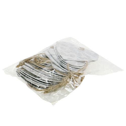 Floristik24 Cuore in metallo da appendere 5,5 cm 16 pz
