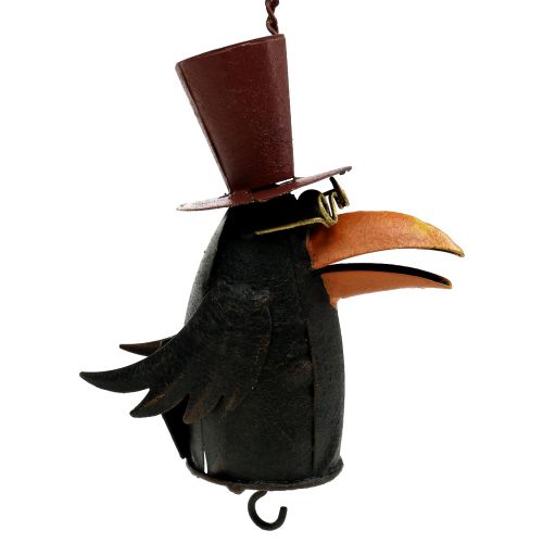 Floristik24 Corvo da appendere 18 cm