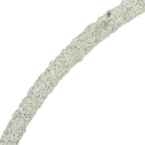 Anello decorativo in metallo su supporto in legno per decorazione da tavola, 43 cm | Floristik24.it