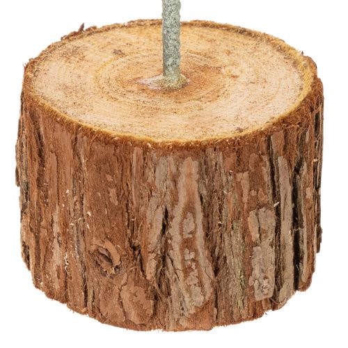 Anello rotondo decorativo su base in legno, in metallo, per fiori secchi, 52 cm | Floristik24.it