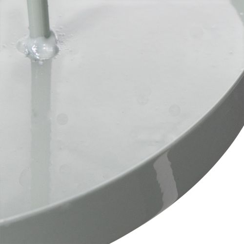 Prodotto Vassoio decorativo da utilizzare in cucina e per decorare la tavola da pranzo, manico alto, 18 cm