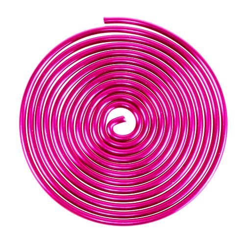 Floristik24 Filo di lumaca in metallo lumaca rosa 2mm 120cm 2 pezzi