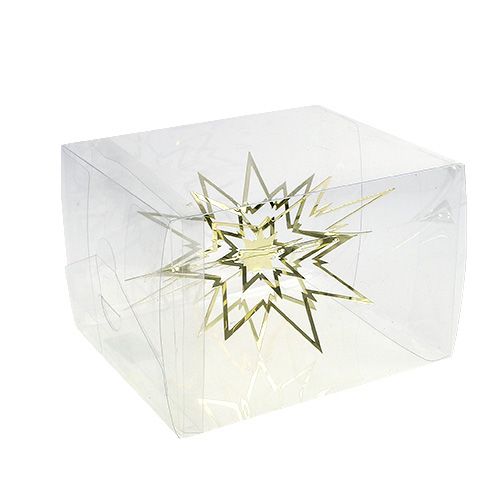 Floristik24 Stella in metallo grande da appendere oro 24cm