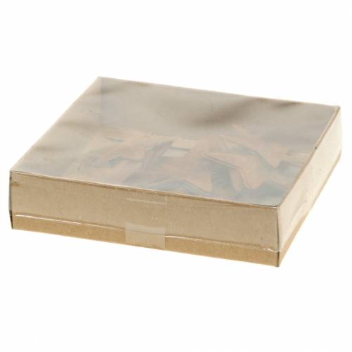 Floristik24 Metallo patina stellare 5 cm 24 pz