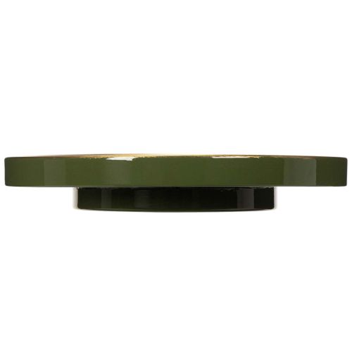 Vassoio decorativo verde con