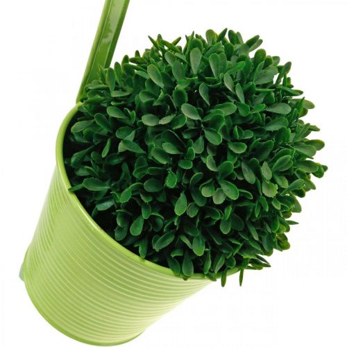Prodotto Vaso per piante da appendere, decorazione balcone, vaso da fiori verde Ø13,5cm