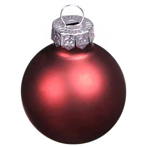 Prodotto Mini palline di vetro per Natale in Bacca Ø3cm 22 pz
