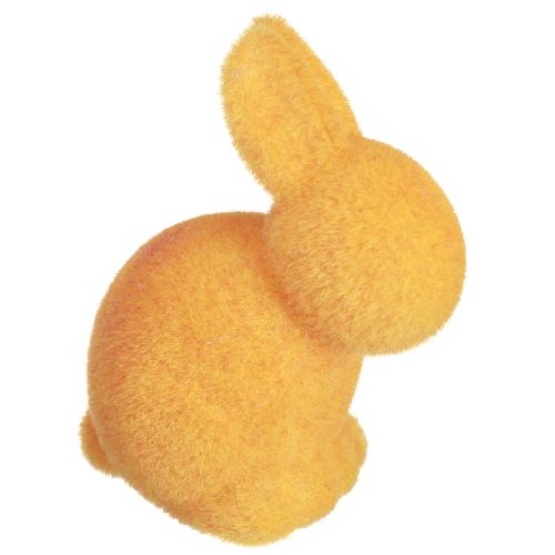 Prodotto Mini coniglietti colorati coniglietti pasquali floccati assortiti – 2a scelta – H6cm 12 pezzi