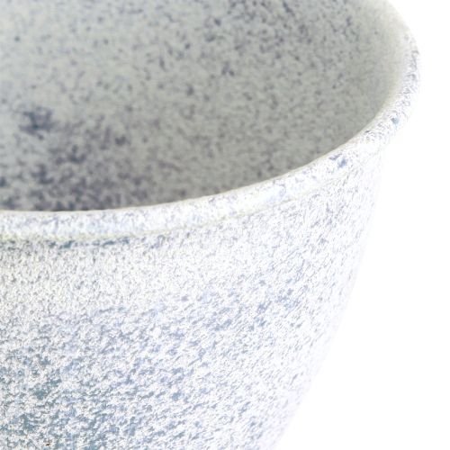 Prodotto Mini trofeo vaso calice metallo bianco blu H11.5cm 2pz