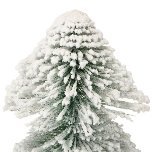 Prodotto Mini albero di Natale a LED abete natalizio innevato 40cm