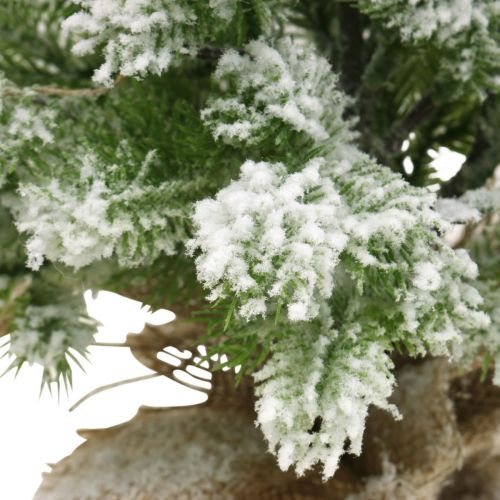 Prodotto Mini albero di Natale in un sacco nevoso Ø25cm H42cm