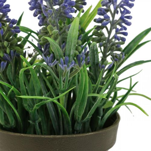 Prodotto Mini lavanda in vaso pianta artificiale decorazione lavanda H16cm