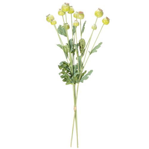Prodotto Mazzo di papaveri artificiali decorativi, fiori realistici per accessori per la casa, 61 cm, 3 pezzi