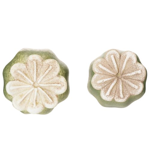 Prodotto Decorazioni da giardino con baccelli di semi di papavero per graziosi allestimenti da giardino, 60 cm, 2 pezzi