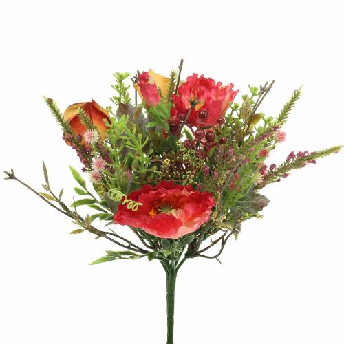 Floristik24 Bouquet di papaveri autunnali 25 cm