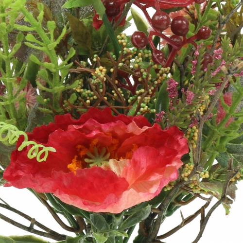 Floristik24 Bouquet di papaveri autunnali 25 cm