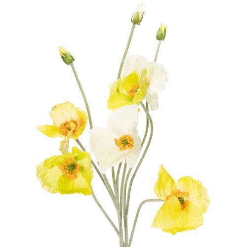 Decorazione di papaveri artificiali per soggiorni e uffici, 95 cm