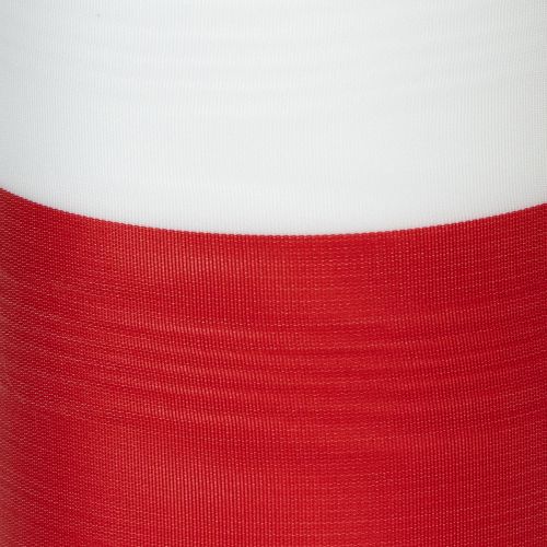 Nastro per ghirlanda moiré, nastro da lutto bianco-rosso, nastro decorativo 150 mm, nastro commemorativo con fleur da lutto, taffetà di acetato 25 m | Floristik24.it