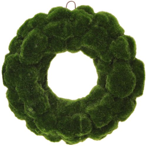 Prodotto Corona di muschio corona artificiale muschio decorazione da parete verde Ø34cm