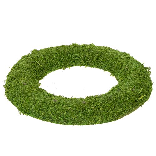 Prodotto Ghirlanda di muschio come base versatile per idee creative di fiori e decorazioni, 20 cm, 4 pezzi