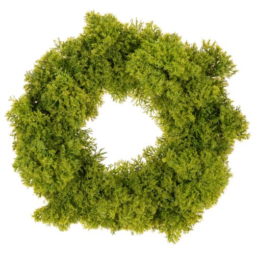 Ghirlanda di muschio artificiale, decorativa per tavolo o porta, 28 cm acquistare | Floristik24.it