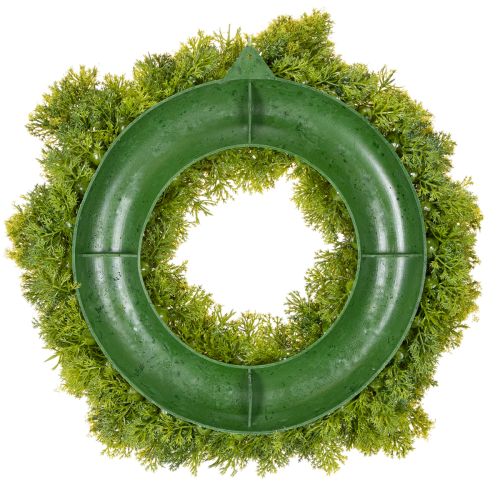 Ghirlanda di muschio artificiale, decorativa per tavolo o porta, 28 cm | Floristik24.it