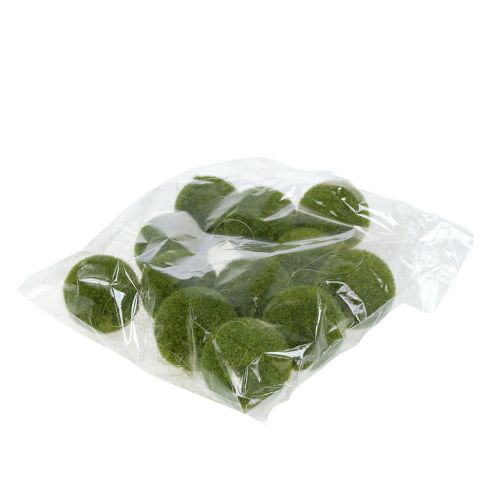 Floristik24 Palla di muschio Ø6cm verde 12 pezzi