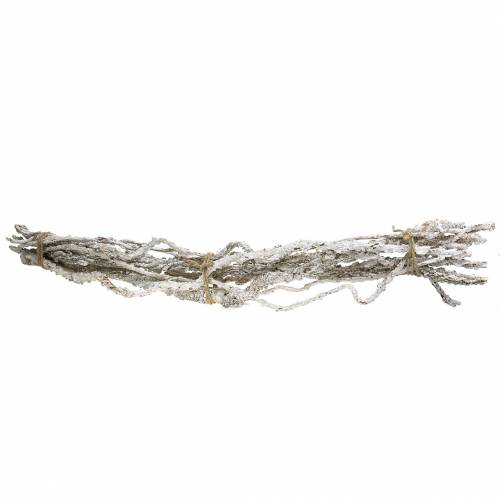 Floristik24 Rami di quercia da sughero Rami di Muruku bianchi 100 cm 10 pz