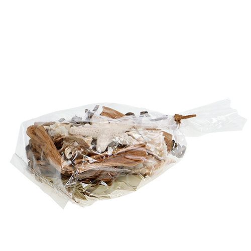 Floristik24 Miscela di conchiglie e stelle marine per artigianato 150g
