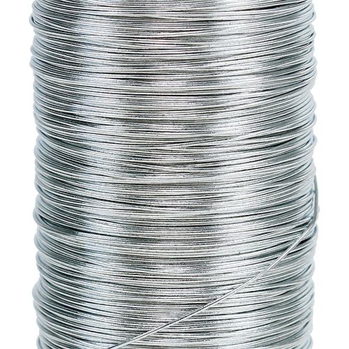 Filo di mirto zincato argento 0,37 mm 100 g