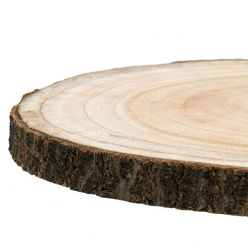 Prodotto Fetta d&#39;albero albero di campanula naturale Ø30-35cm 1pz