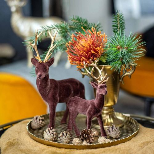 Prodotto Puntaspilli Fiore Artificiale Esotico Arancio Leucospermum Protea 73cm 3pz
