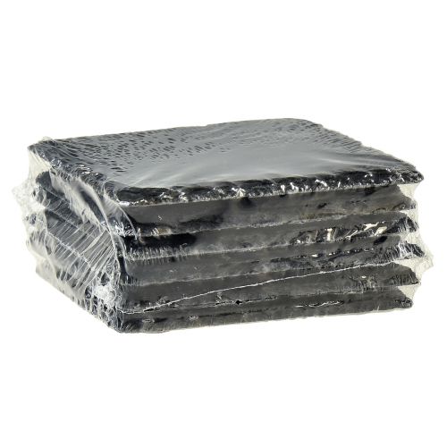 Prodotto Sottobicchieri quadrati in ardesia naturale nero 10×10 cm 6 pz